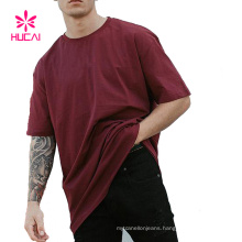 OEM Mens Bodybuilding Blank Wholesale Oversized T Shirt